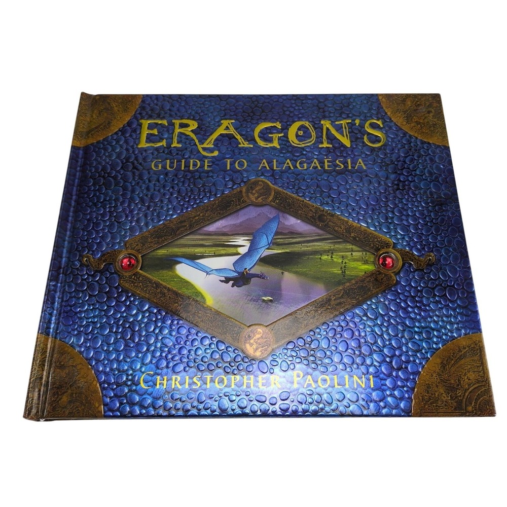 Eragon's Guide to Alagaesia Christopher Paolini Hardcover Dragon Rider Book